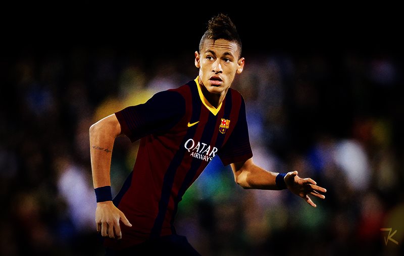 football player neymar wallpaper 0040