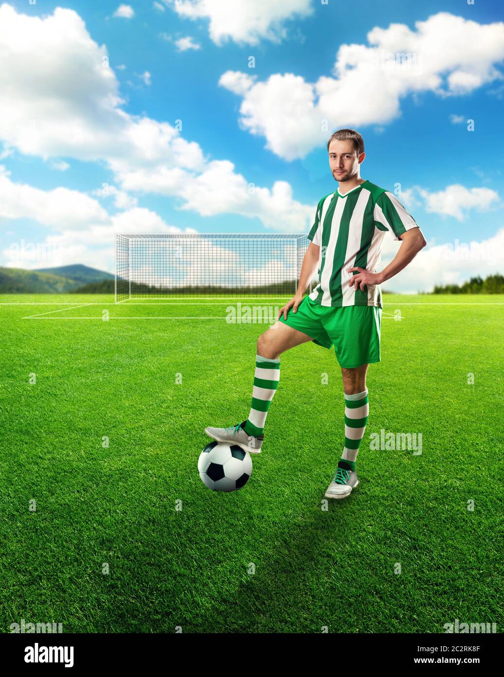 football player photography