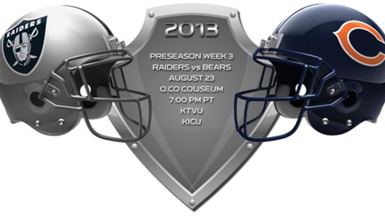 football predictions Bears Raiders