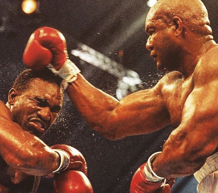 Foreman Holyfield fight highlights
