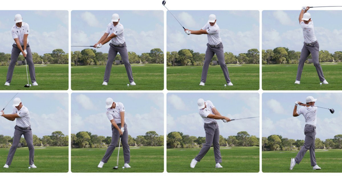 Frame by frame golf swing 0013