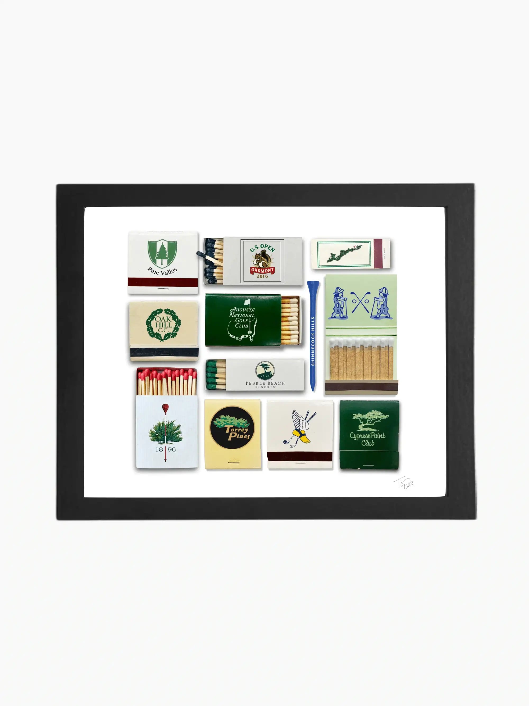 framed golf pictures 0037