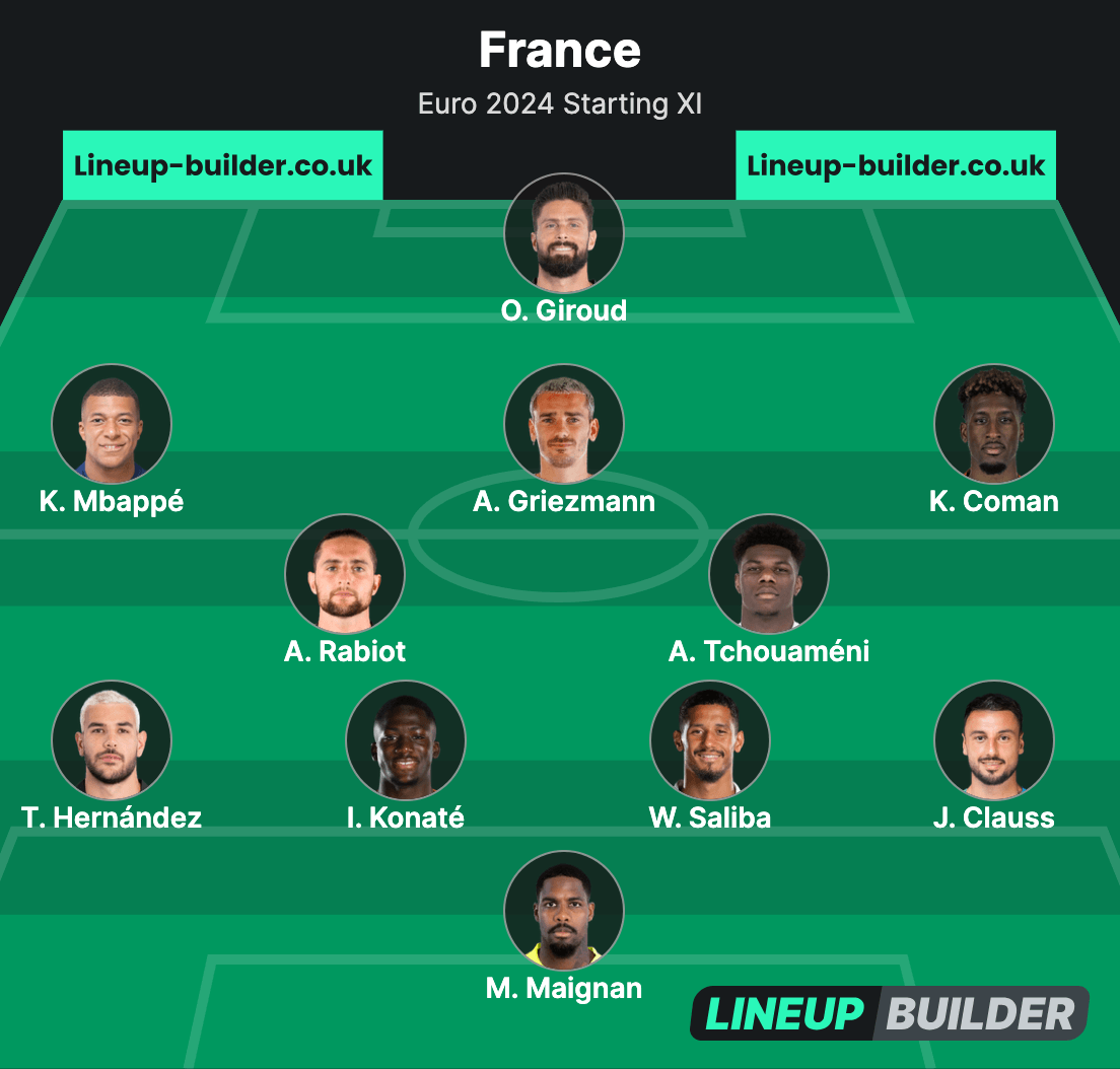 france line up 0021