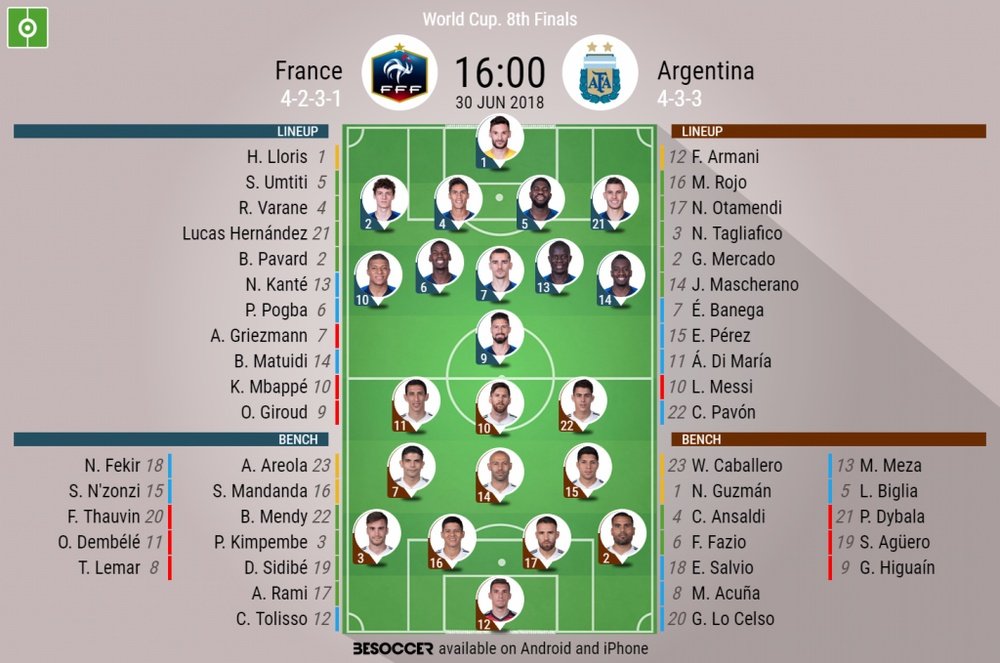 france line up 0030