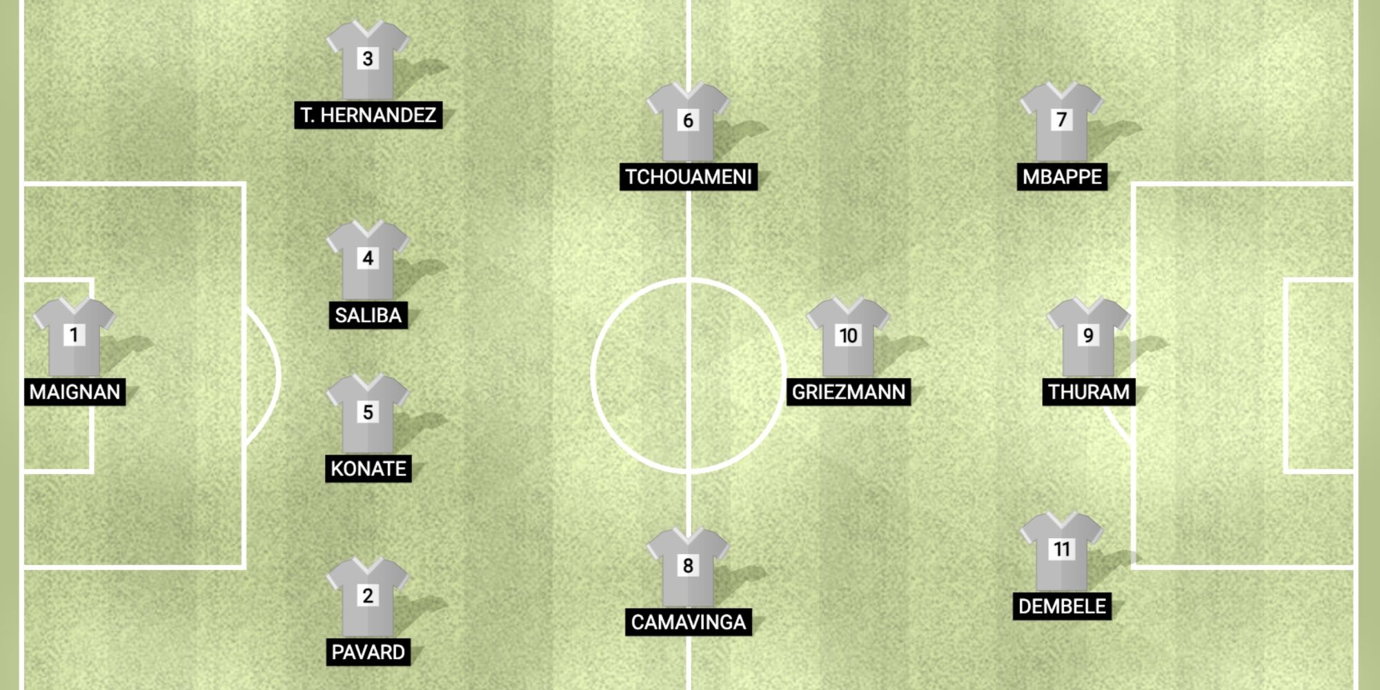 france line up 0046