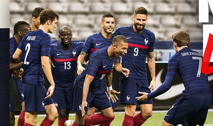 France national team kit 2021
