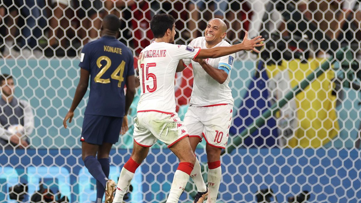 France Tunisia fan reaction