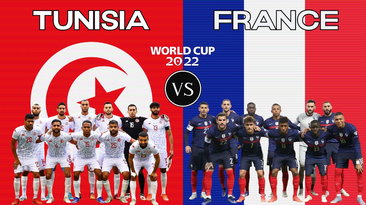 France Tunisia player stats