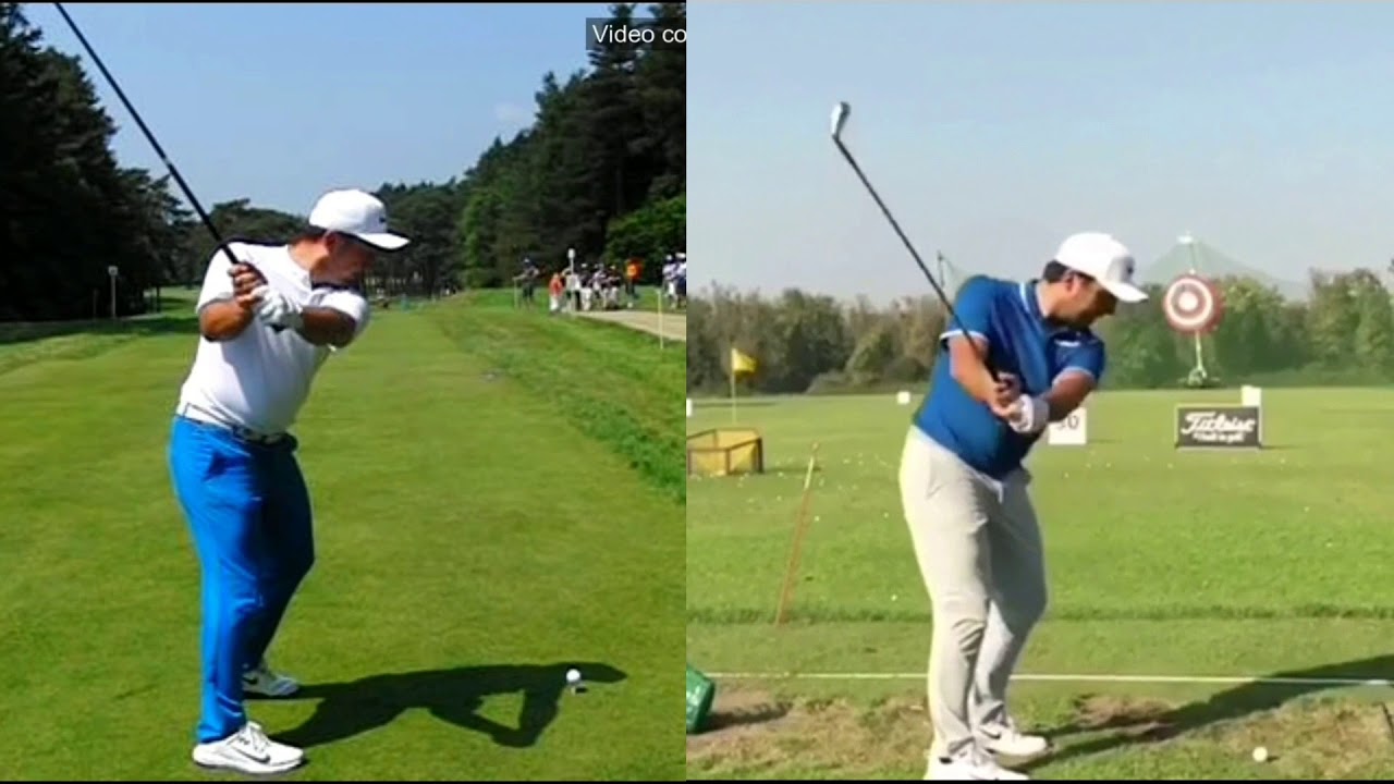 Francesco Molinari powerful swing.