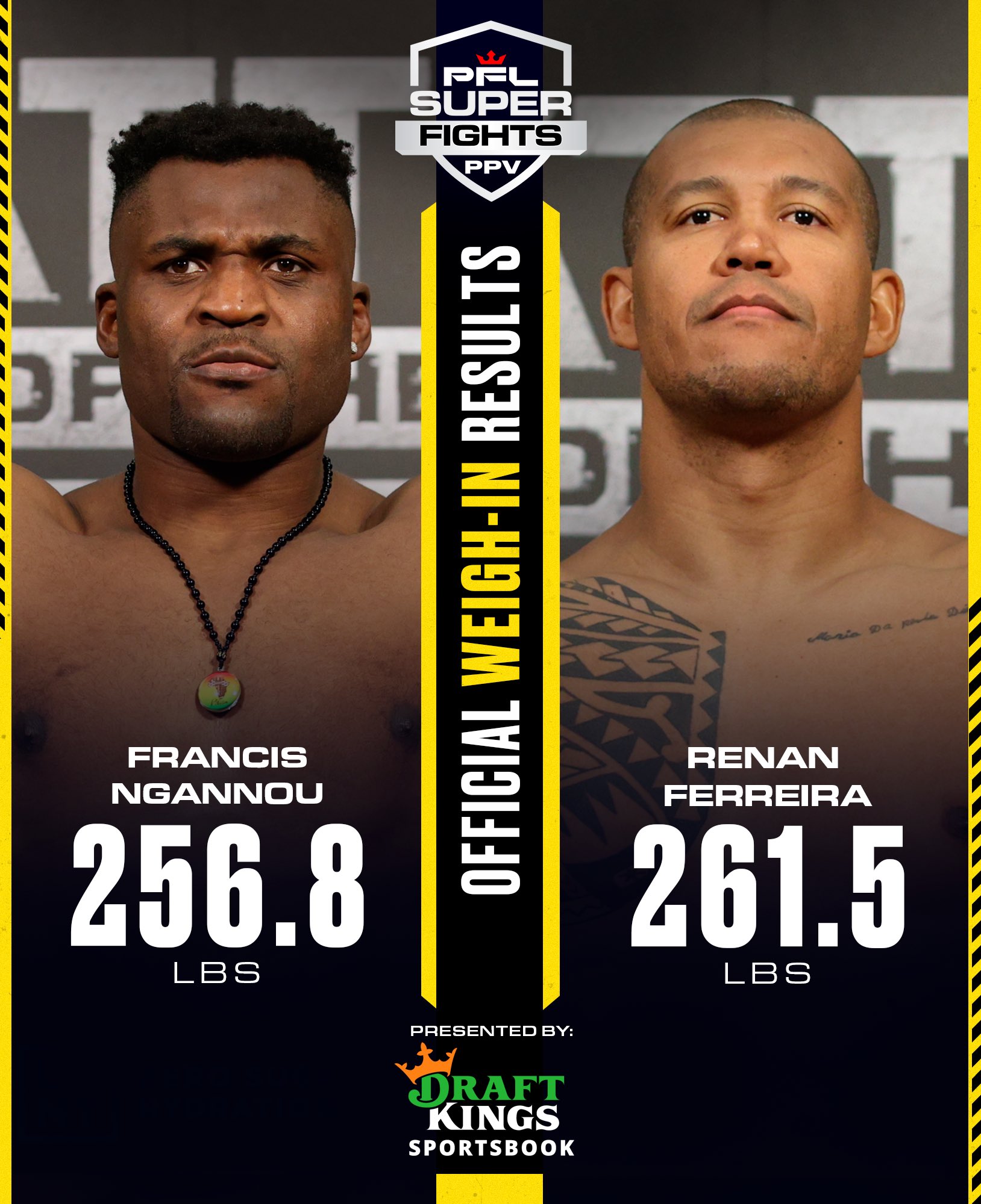 francis ngannou weigh in 0019