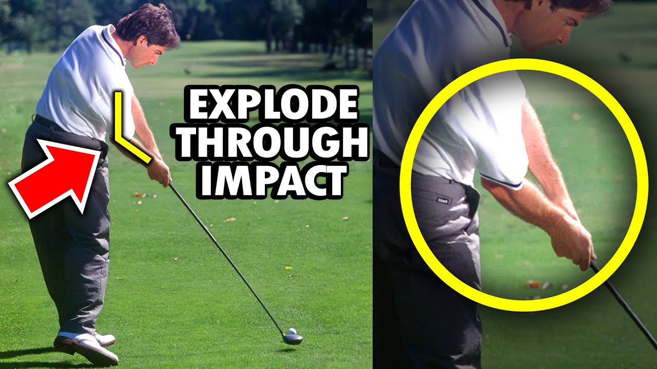 Fred Couples driving range routine