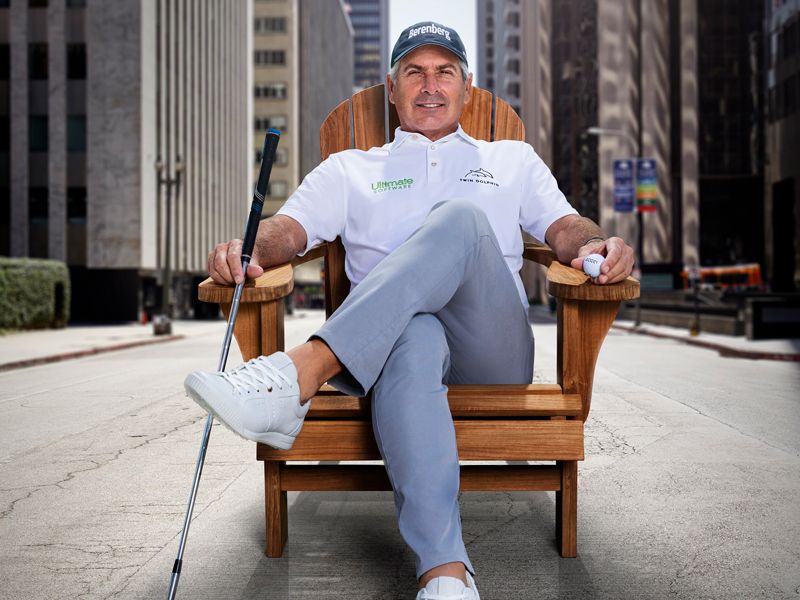 Fred Couples golf clothing.