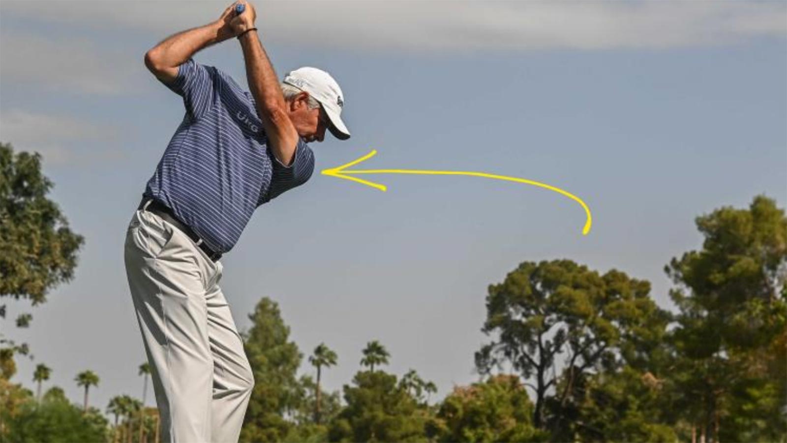 Fred Couples golf posture