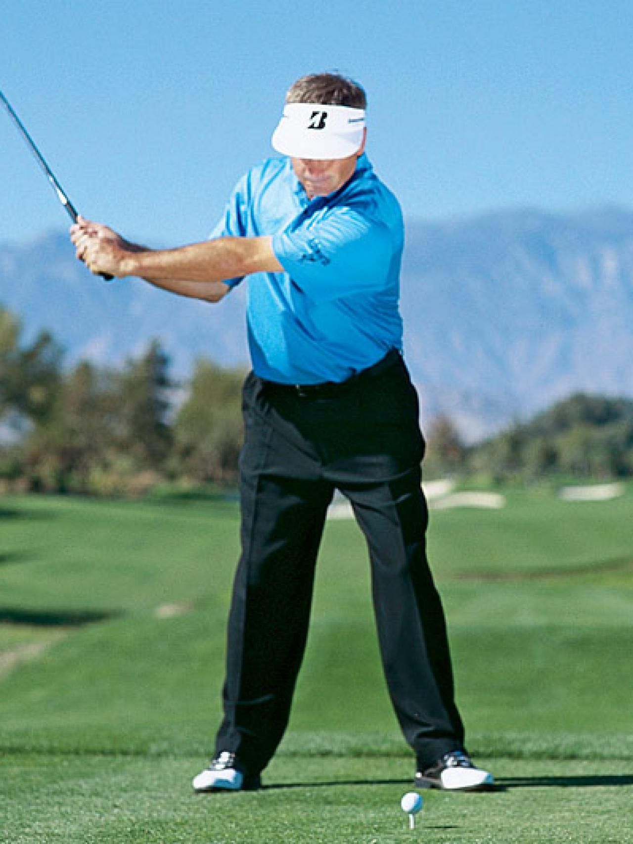 Fred Couples slow motion swing