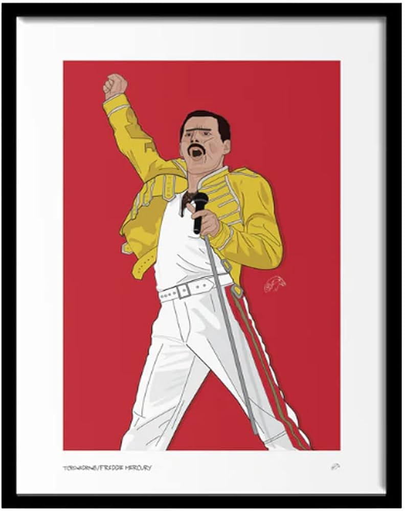 Freddie Mercury canvas