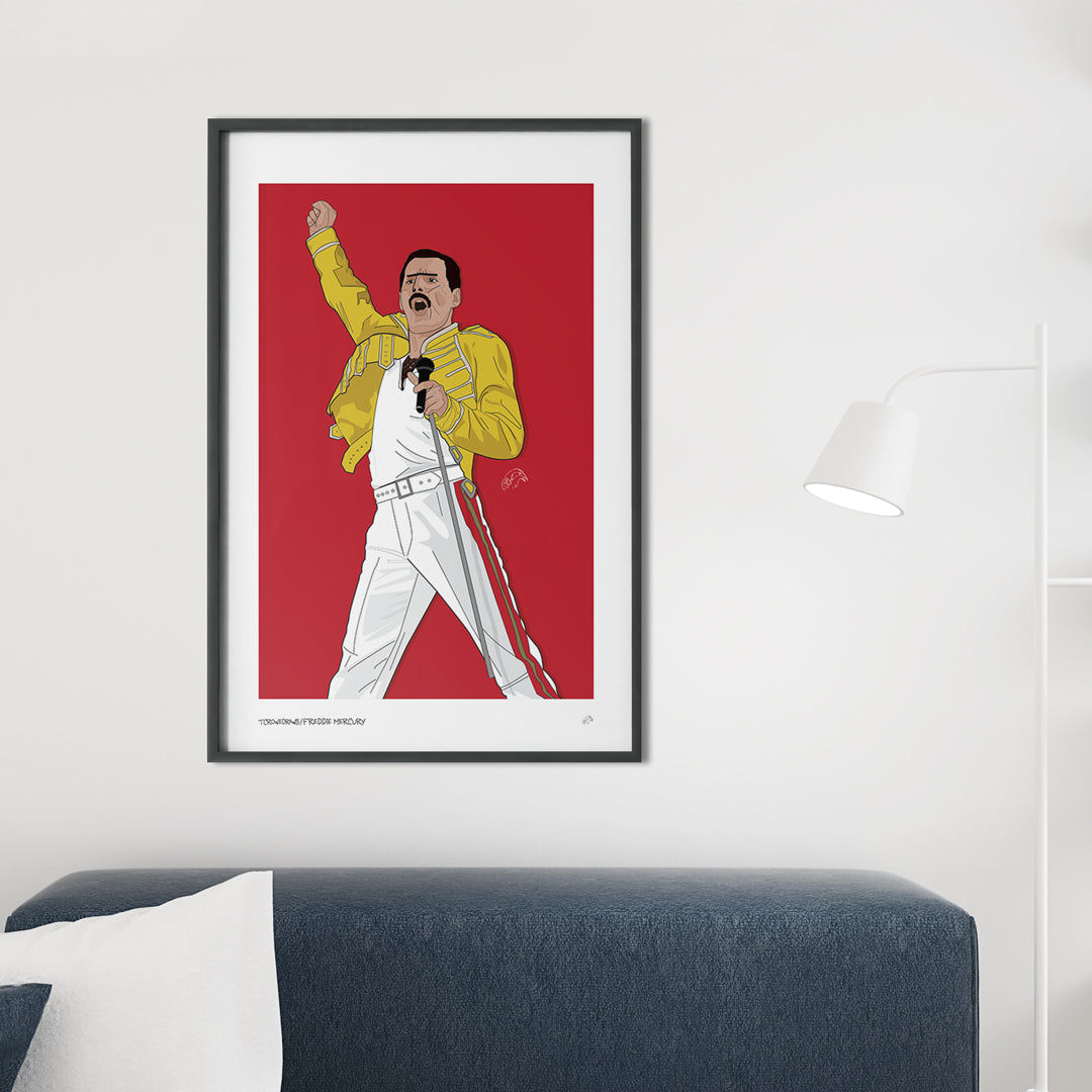 freddie mercury print 0012