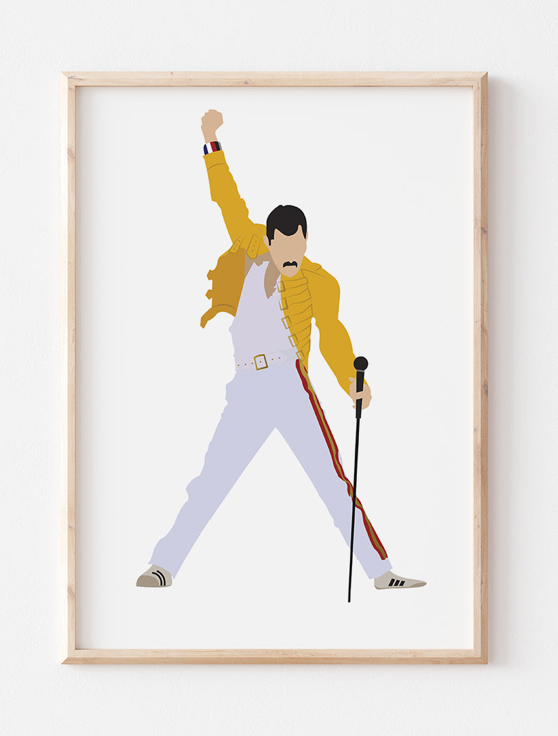 freddie mercury print 0021