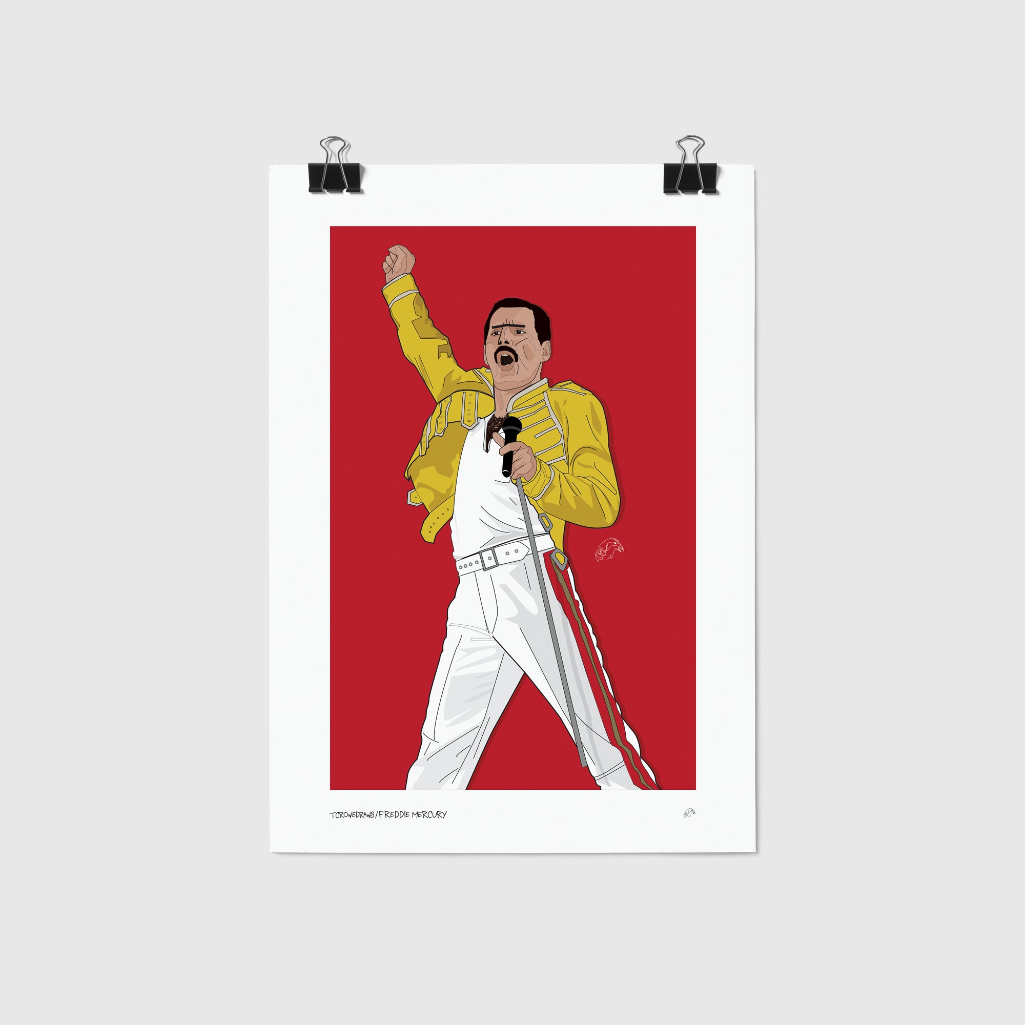freddie mercury print 0037