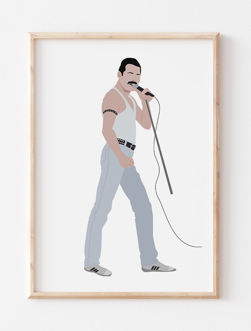 freddie mercury print 0038