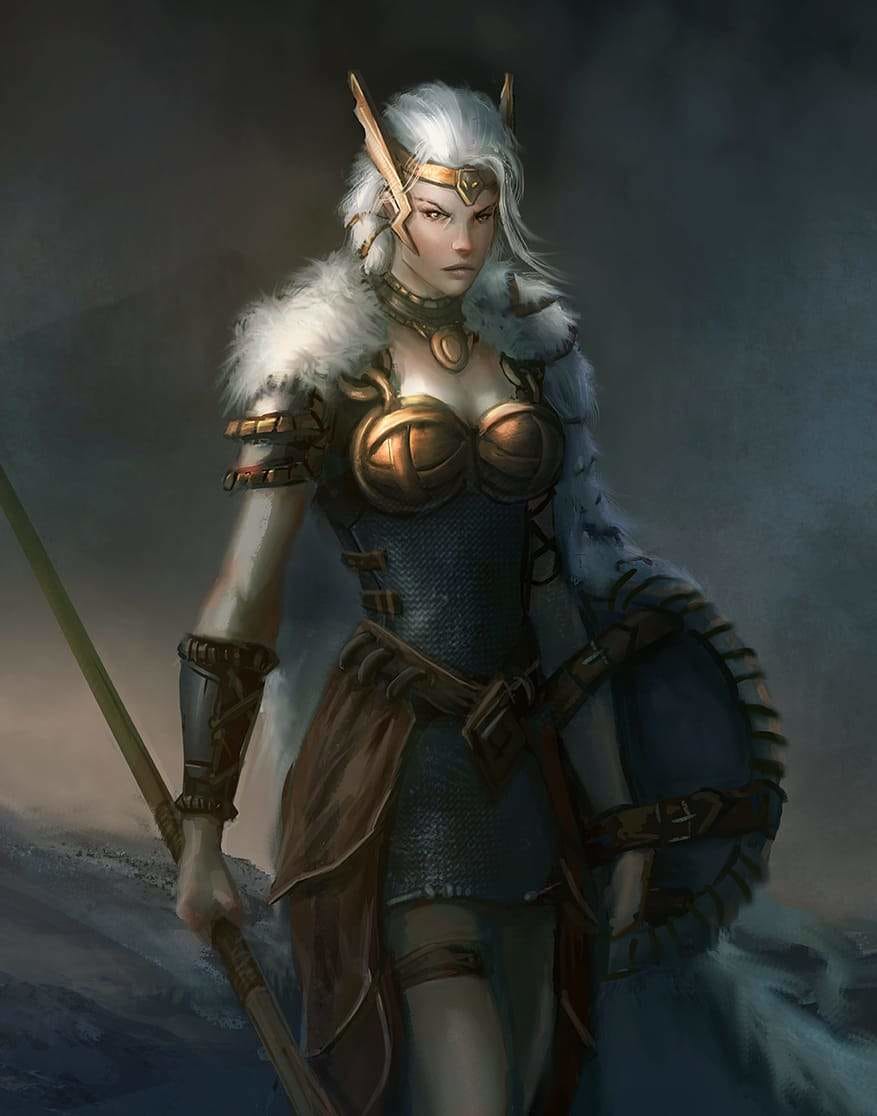 Freya behind the scenes