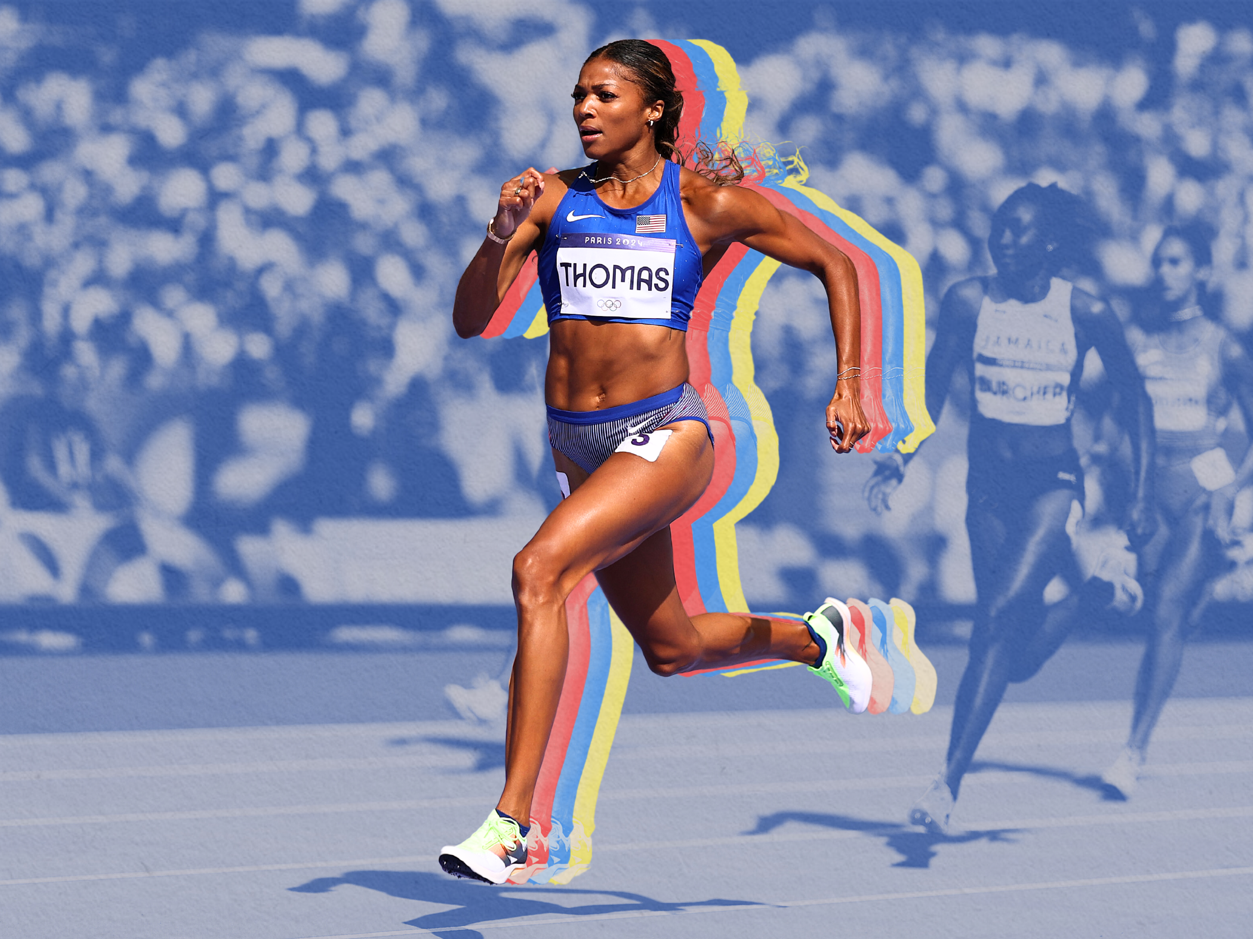 Gabby Thomas athlete photos
