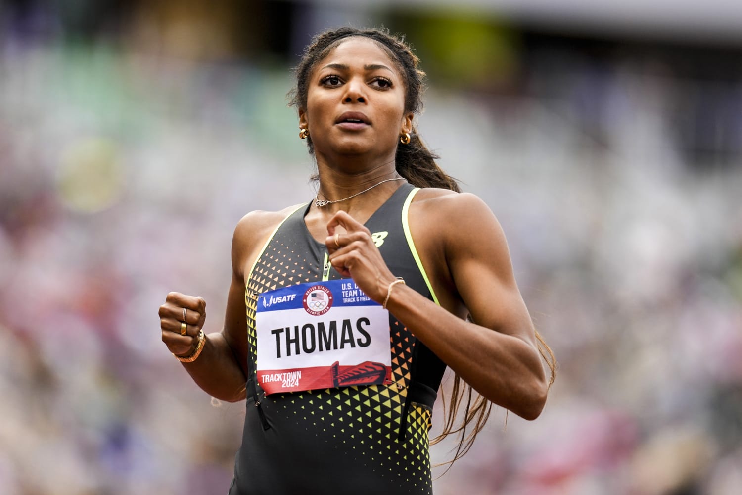 Gabby Thomas sports photography