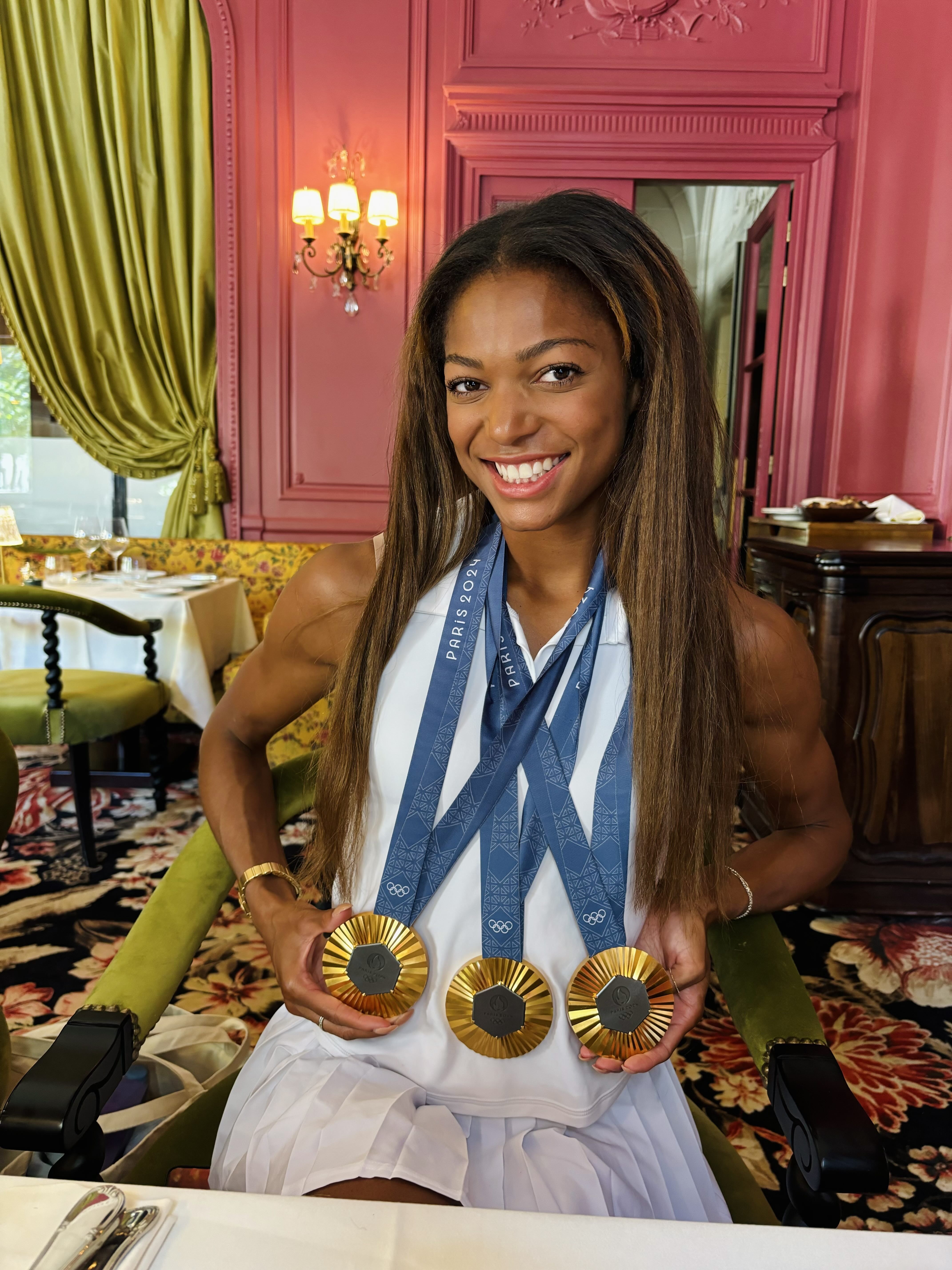 Gabby Thomas track and field pictures