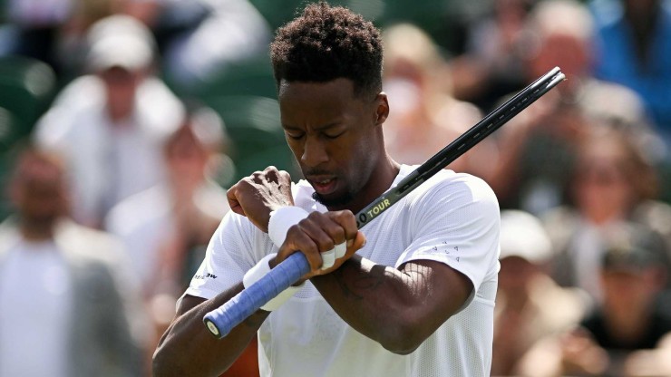 Gael Monfils Wimbledon fans