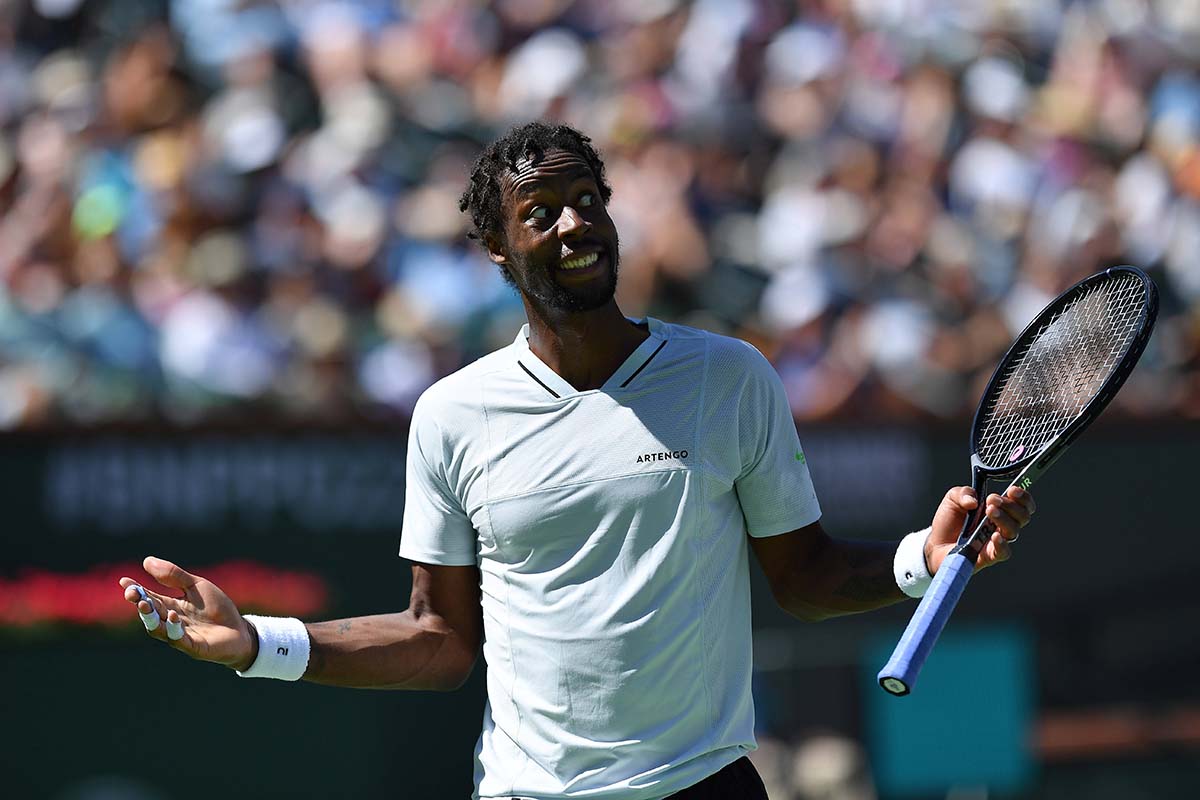 Gael Monfils Wimbledon highlights