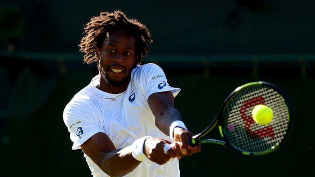 Gael Monfils Wimbledon outfit.