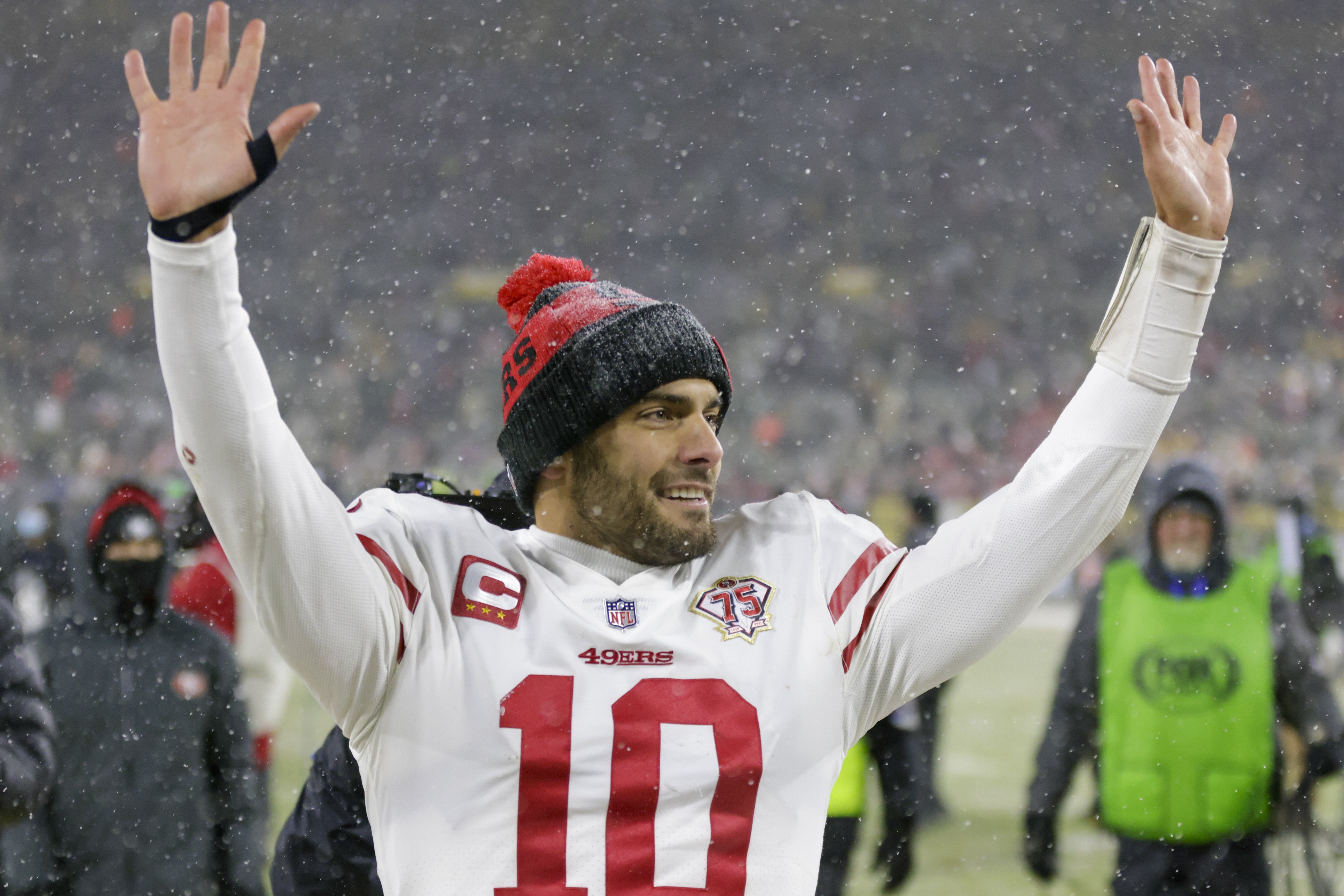 Garoppolo vs Green Bay matchup