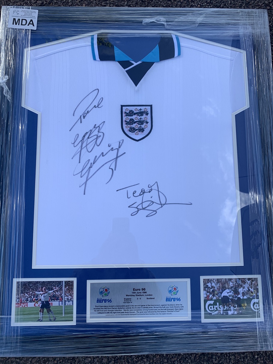 Gascoigne autograph authentication
