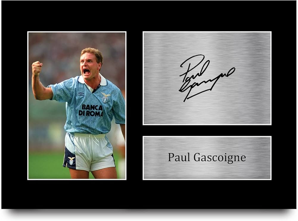 Gascoigne autograph value