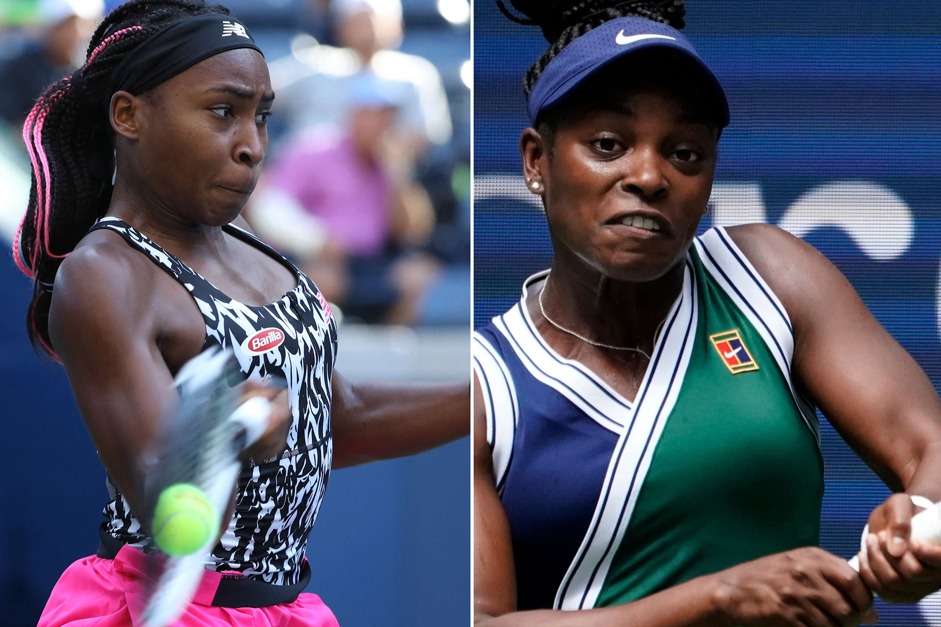 Gauff vs Stephens match analysis