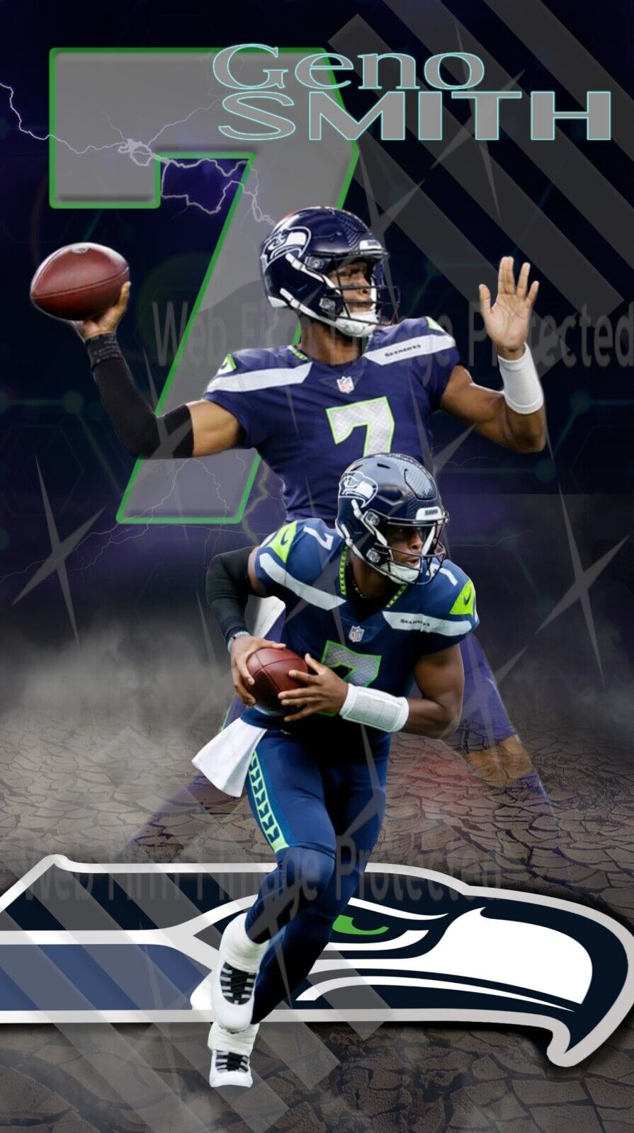 geno smith fan wallpaper