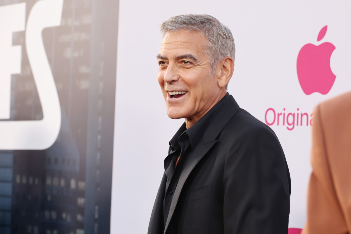 George Clooney with celebrities