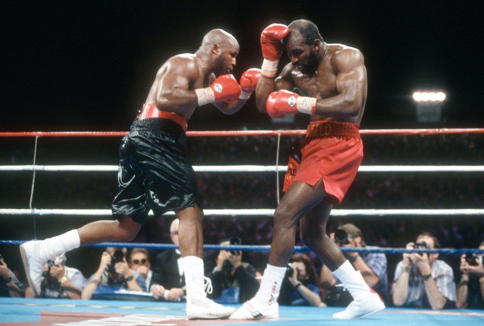 george foreman and holyfield fight 0011