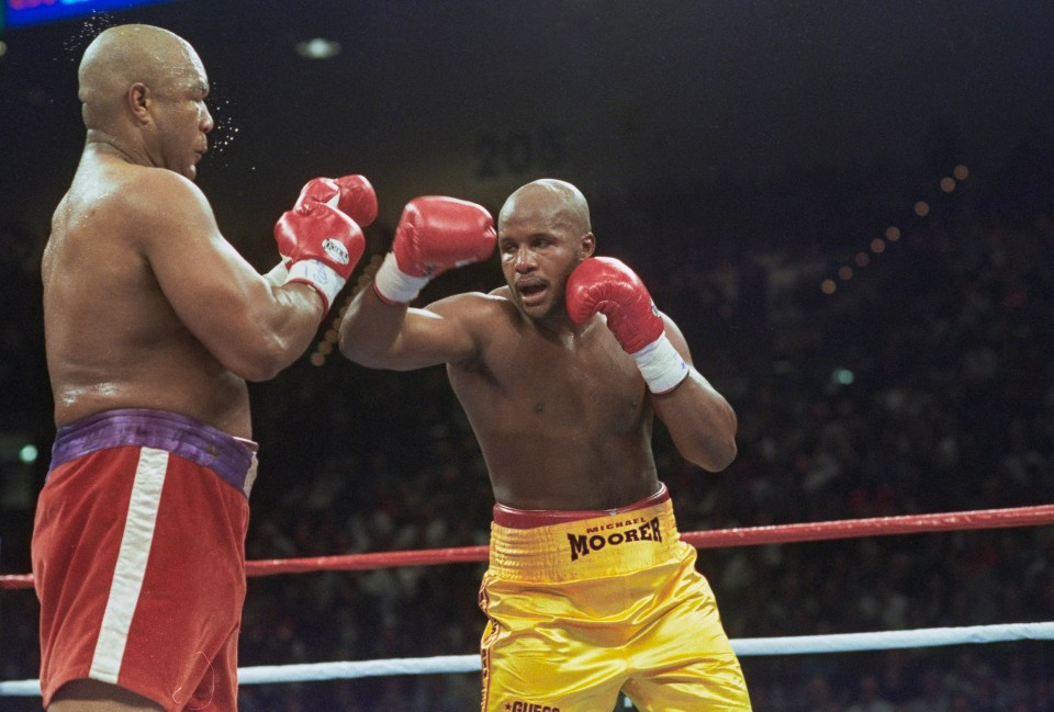 george foreman and holyfield fight 0017