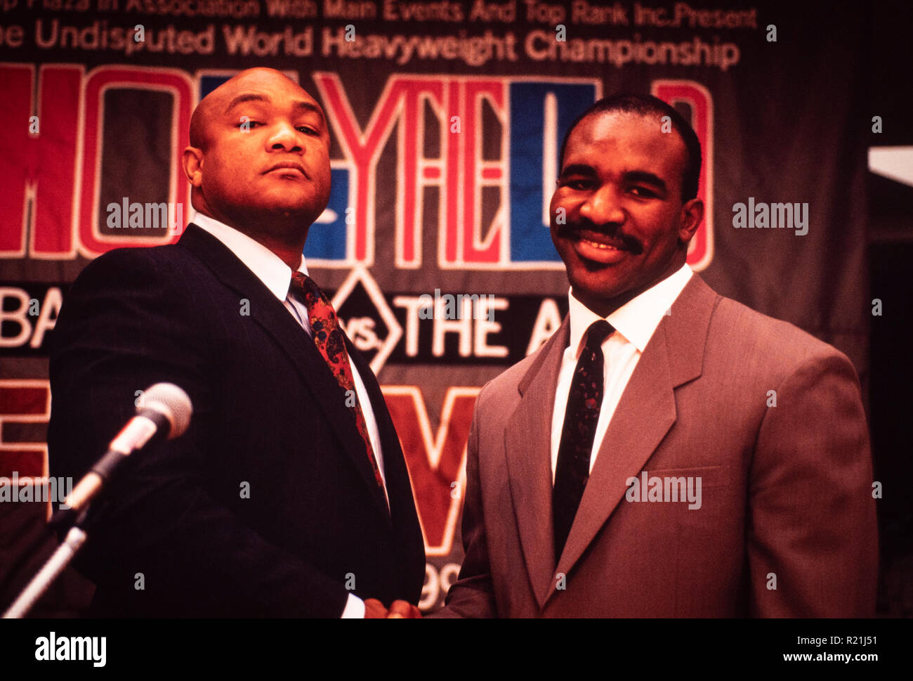 george foreman and holyfield fight 0019