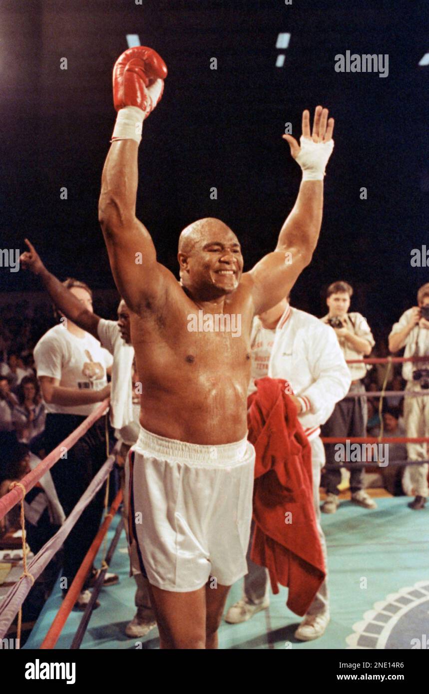 george foreman and holyfield fight 0047