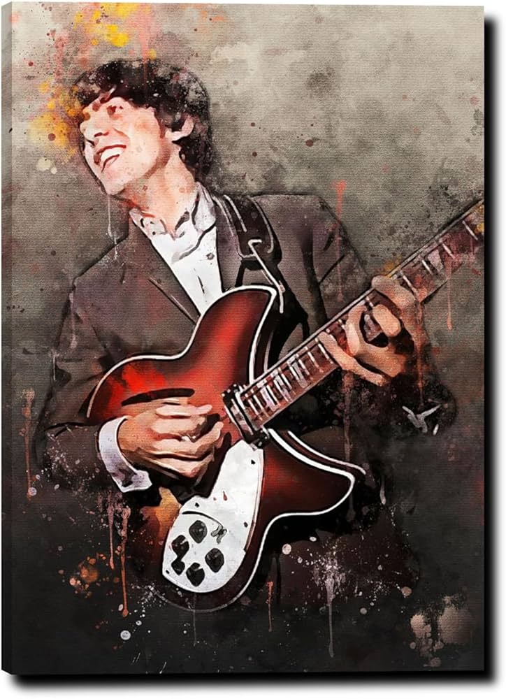 George Harrison wall decor