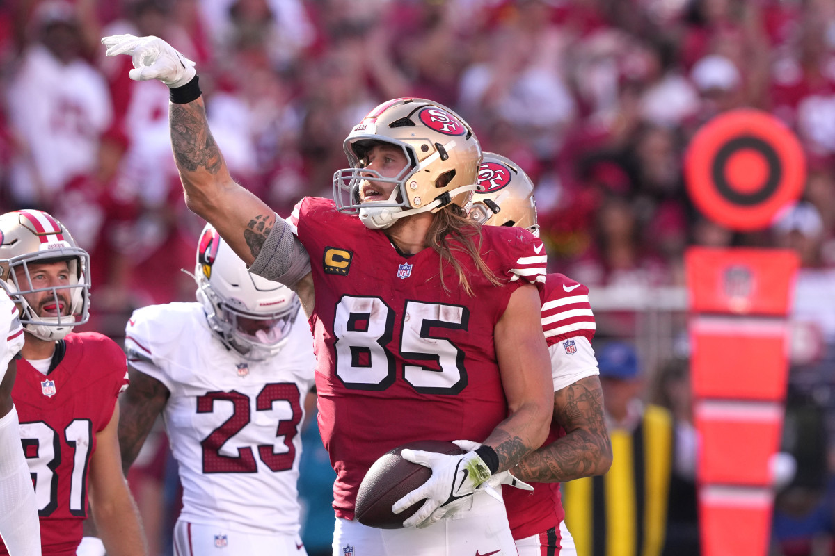 George Kittle portrait photos