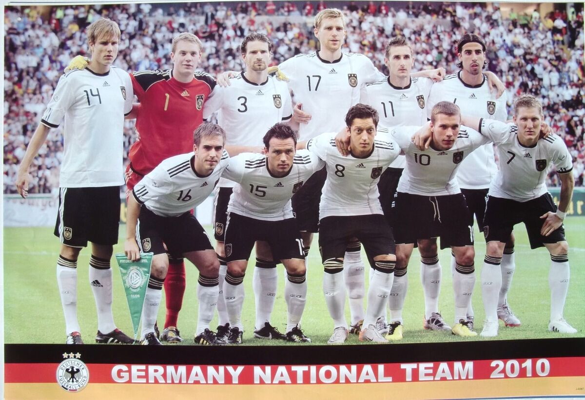 Germany 2010 team performance.