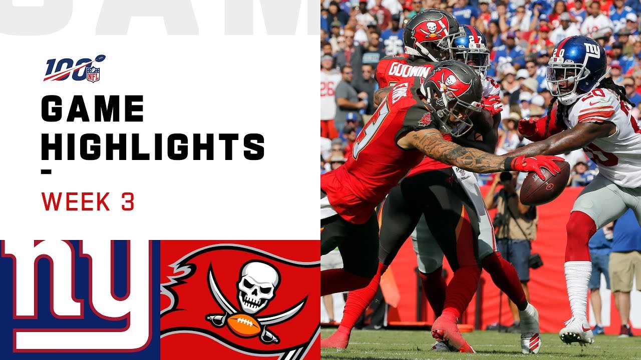 Giants Bucs 2019 recap