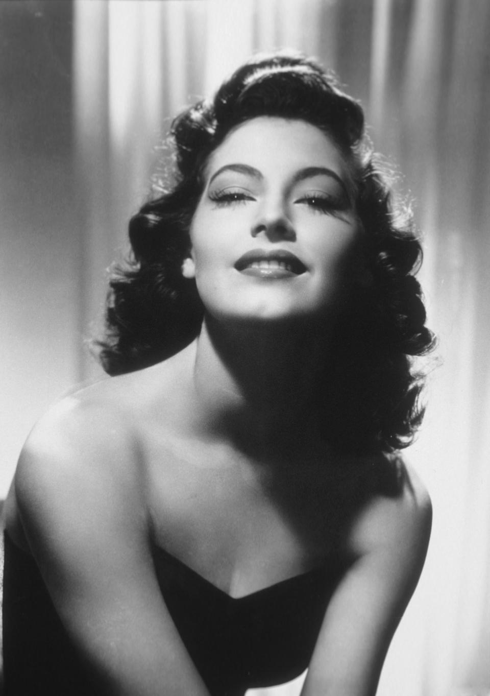 glamorous ava gardner hairstyles