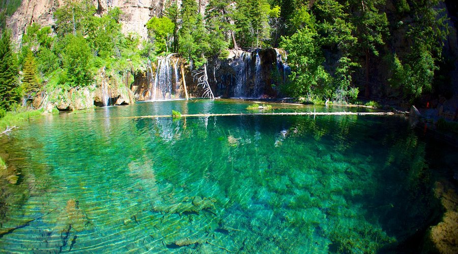 Glenwood Falls hot springs