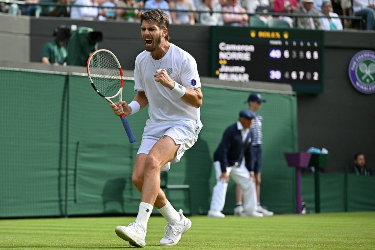 Goffin tennis match