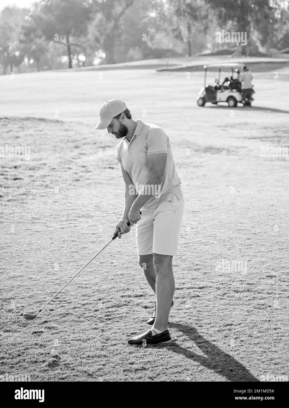 golf photo shoot