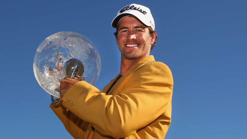 golf champions wear gold