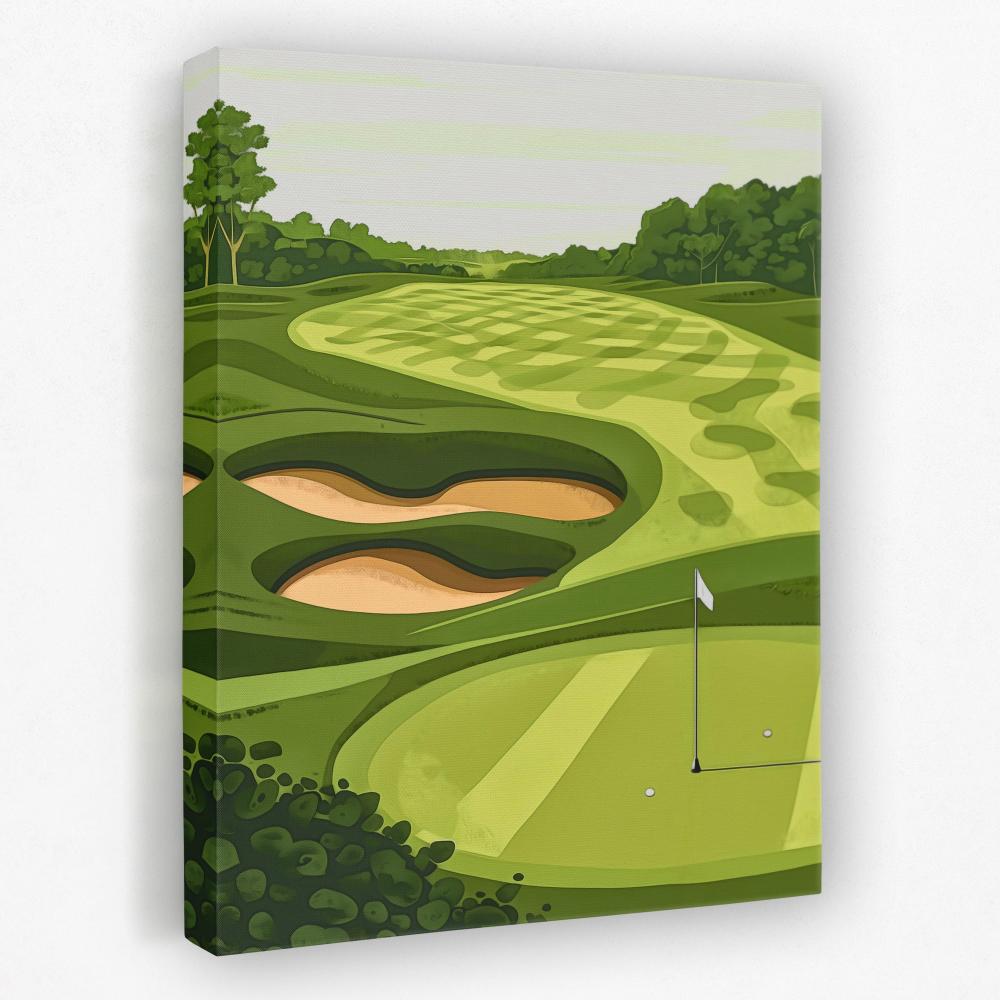 Golf course artwork 0012